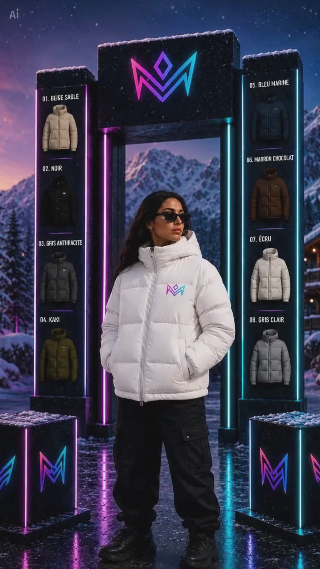 NEXORA 3D Premium Hooded Puffer
